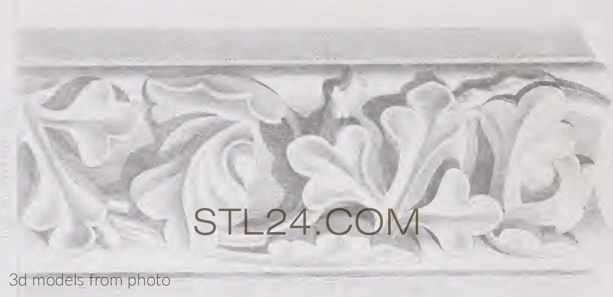 Фризы (FRIESE_0244 -  | 3D model 3DSMAX / OBJ / STL) 3D модель для ЧПУ станка